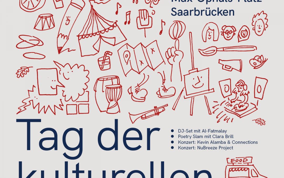 Einladung zum Tag der kulturellen Vielfalt am 23. Mai 2026 auf dem Max-Ophüls-Platz