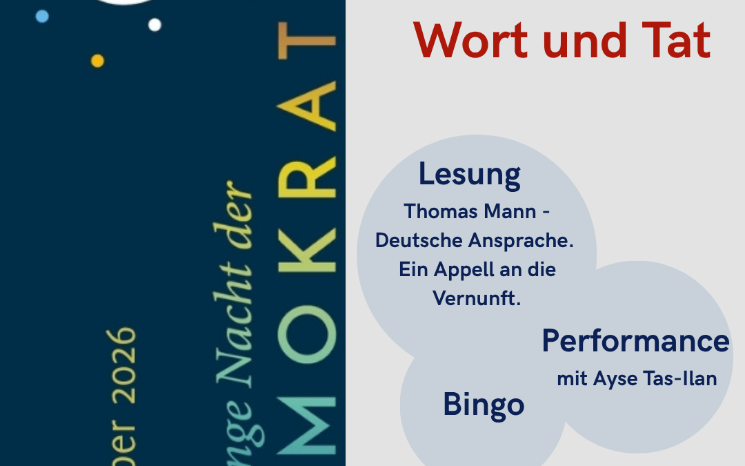 Lange Nacht der Demokratie: Demokratie in Wort und Tat