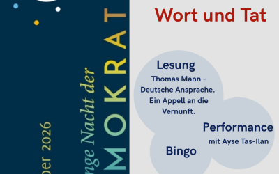 Lange Nacht der Demokratie: Demokratie in Wort und Tat